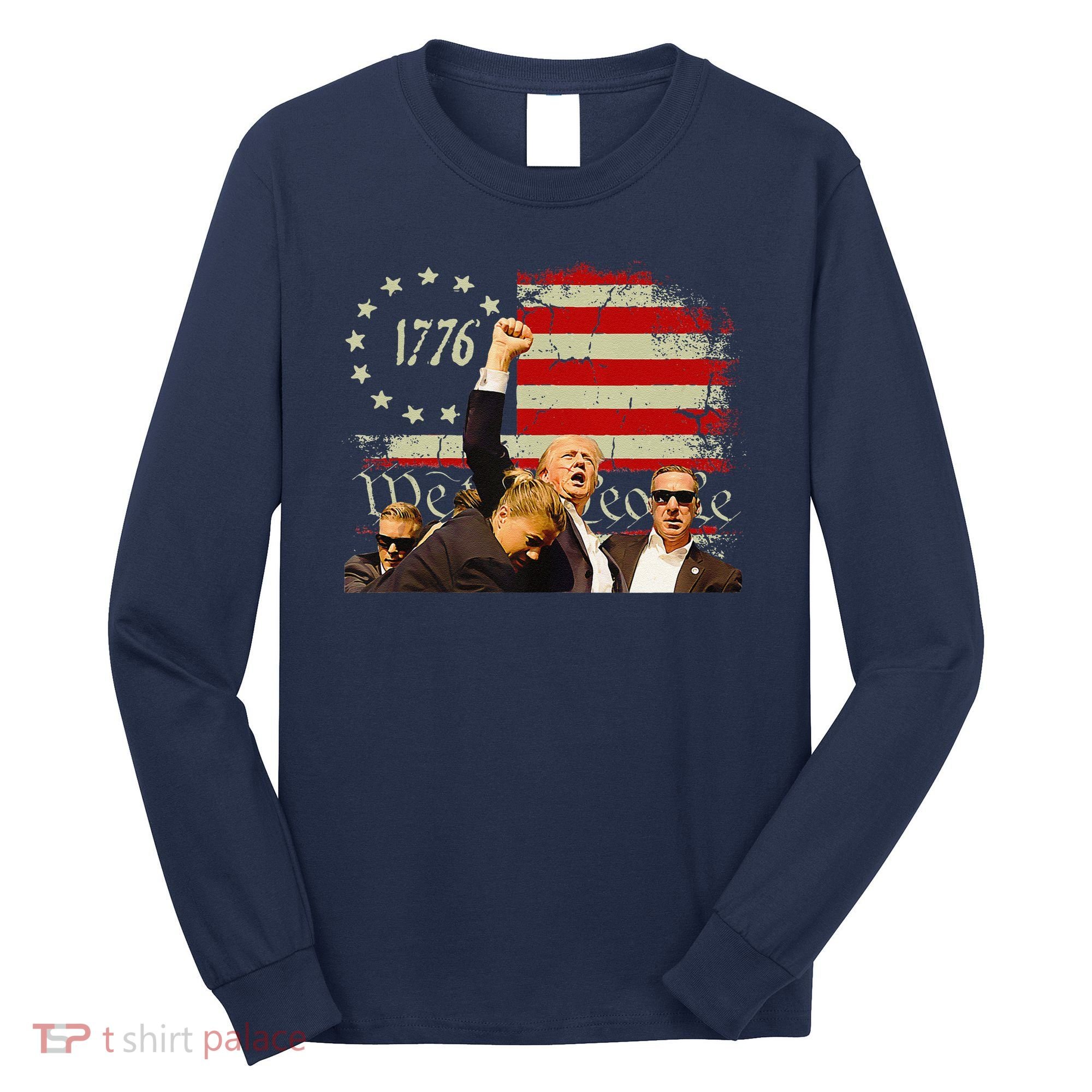 Trump Pa Rally Pennsylvania Rally Trump 2024 Long Sleeve Shirt