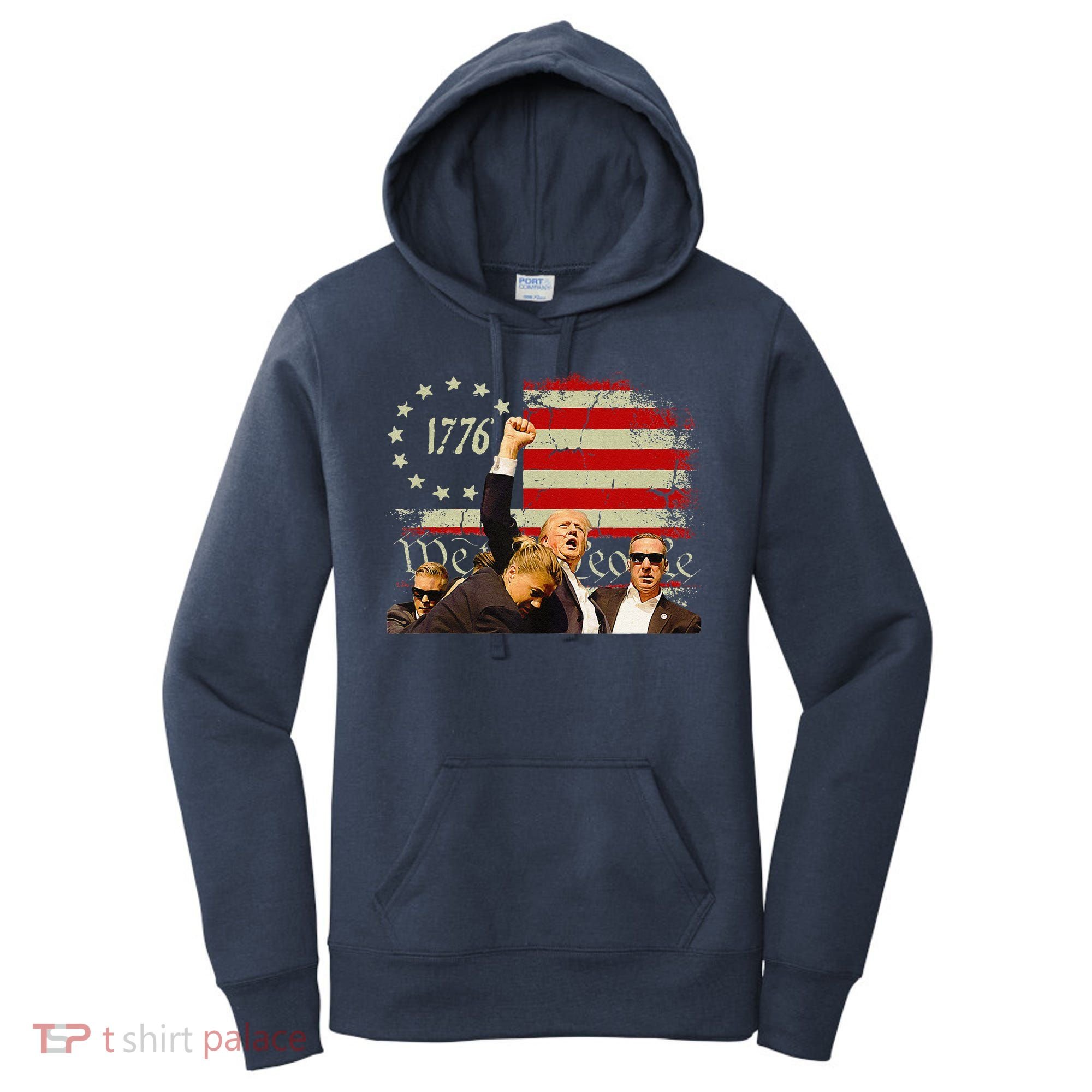 Trump Pa Rally Pennsylvania Rally Trump 2024 Women's Hoodie