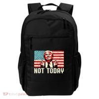 Trump Pennsylvania Rally Shooting Not Today Backpack thumb 0