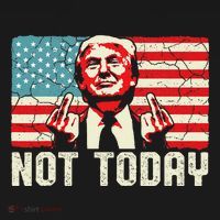 Trump Pennsylvania Rally Shooting Not Today Backpack thumb 2