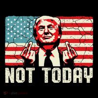 Trump Pennsylvania Rally Shooting Not Today Coffee Mug thumb 5