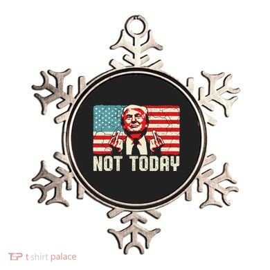 Trump Pennsylvania Rally Shooting Not Today Ornament