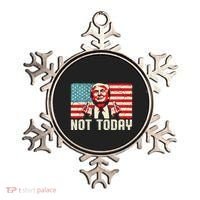 Trump Pennsylvania Rally Shooting Not Today Ornament thumb 0