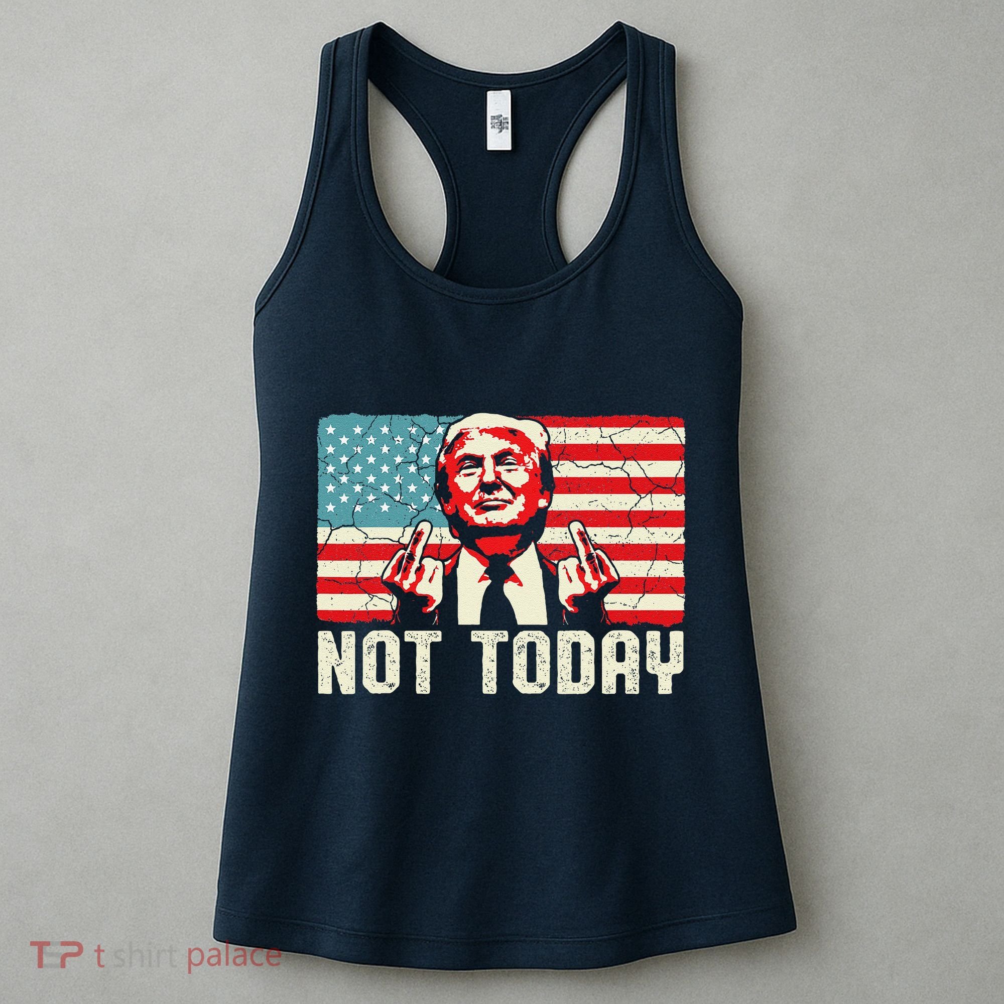 Trump Pennsylvania Rally Shooting Not Today Women's Tank Top