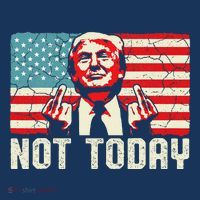 Trump Pennsylvania Rally Shooting Not Today Toddler Hoodie thumb 2