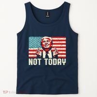 Trump Pennsylvania Rally Shooting Not Today Tank Top thumb 2