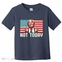 Trump Pennsylvania Rally Shooting Not Today Toddler T-Shirt thumb 0