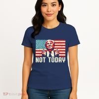Trump Pennsylvania Rally Shooting Not Today Women's T-Shirt thumb 4