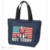Trump Pennsylvania Rally Shooting Not Today Tote Bag thumb 3