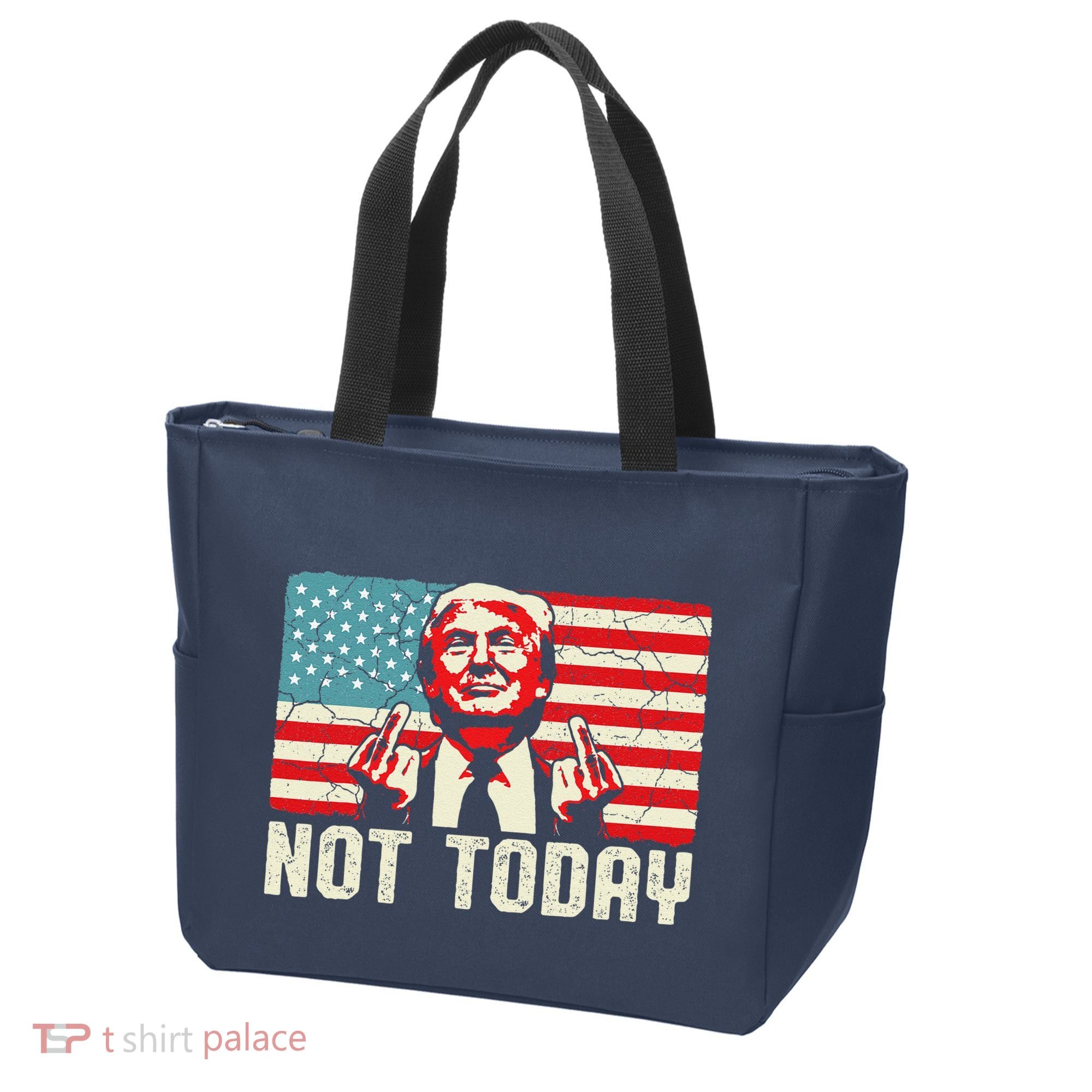 Trump Pennsylvania Rally Shooting Not Today Tote Bag