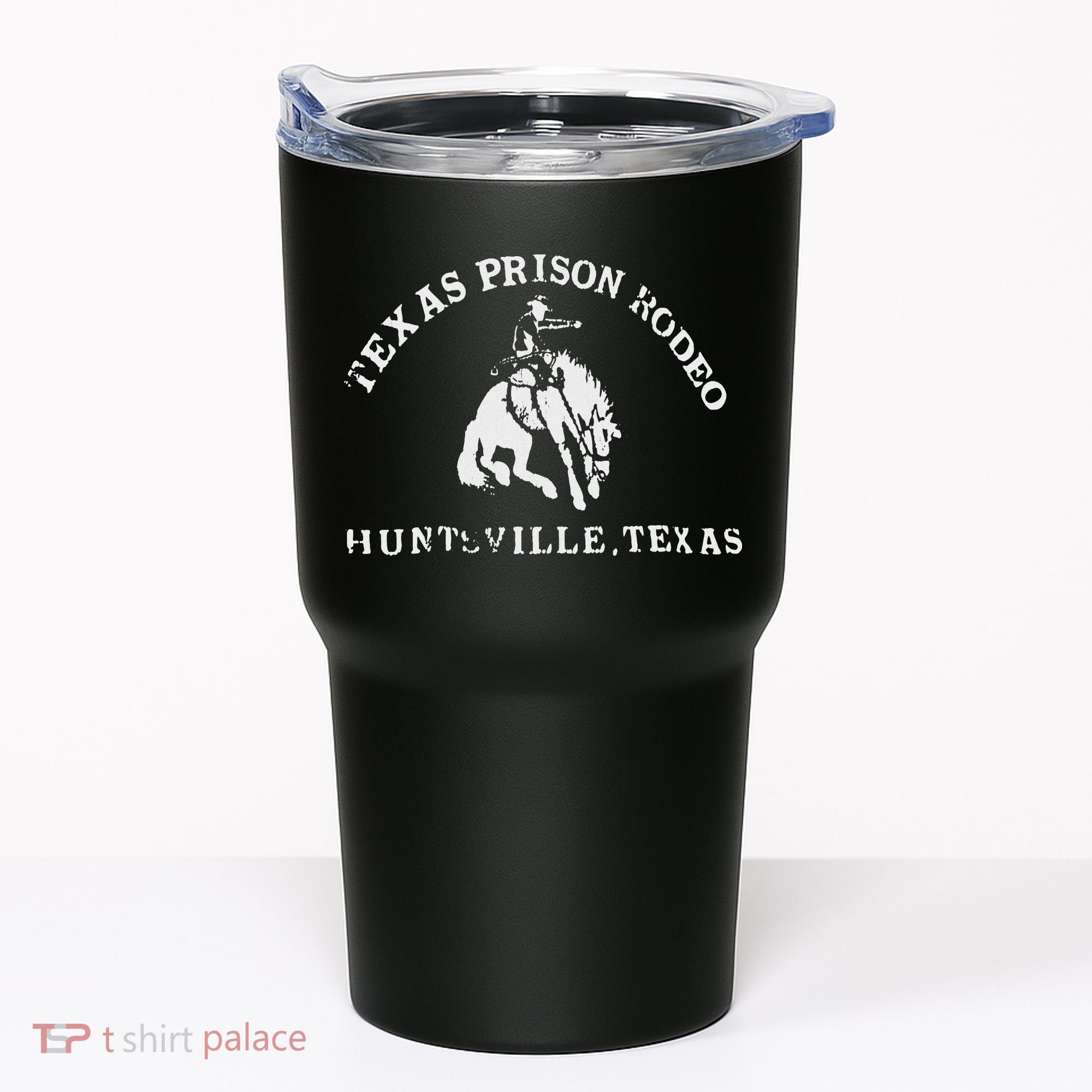 Texas Prison Rodeo Cowboy Western Tumbler