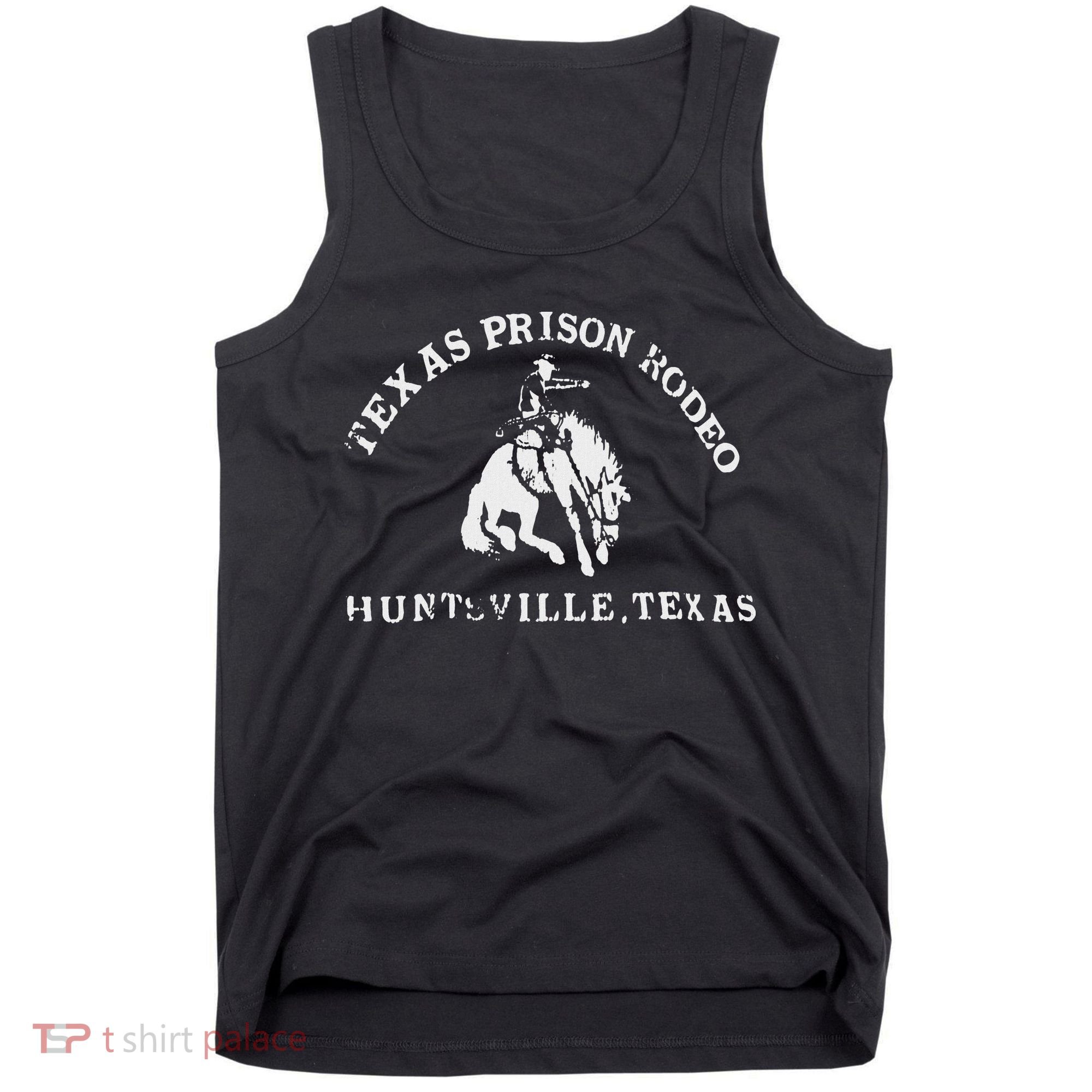 Texas Prison Rodeo Cowboy Western Tank Top