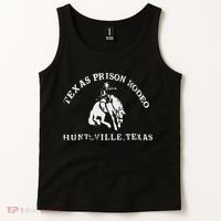 Texas Prison Rodeo Cowboy Western Tank Top thumb 2