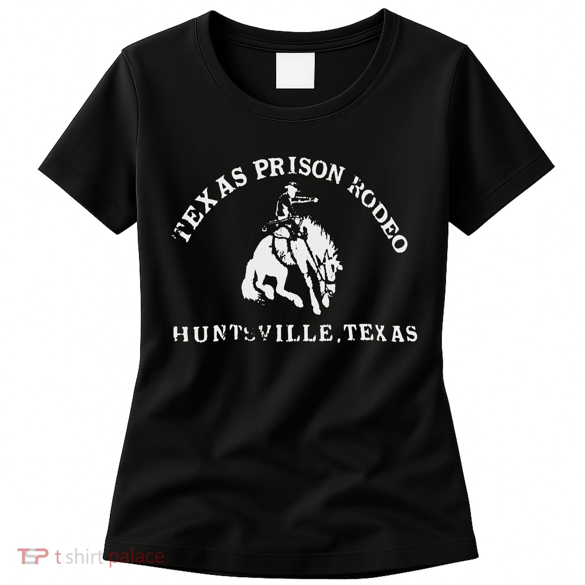 Texas Prison Rodeo Cowboy Western Women's T-Shirt