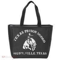 Texas Prison Rodeo Cowboy Western Tote Bag thumb 0