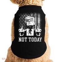 Trump Pennsylvania Rally Shooting Not Today Doggie Tank thumb 0
