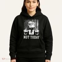 Trump Pennsylvania Rally Shooting Not Today Hoodie thumb 5