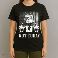 Trump Pennsylvania Rally Shooting Not Today T-Shirt thumb 4