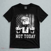 Trump Pennsylvania Rally Shooting Not Today T-Shirt thumb 5