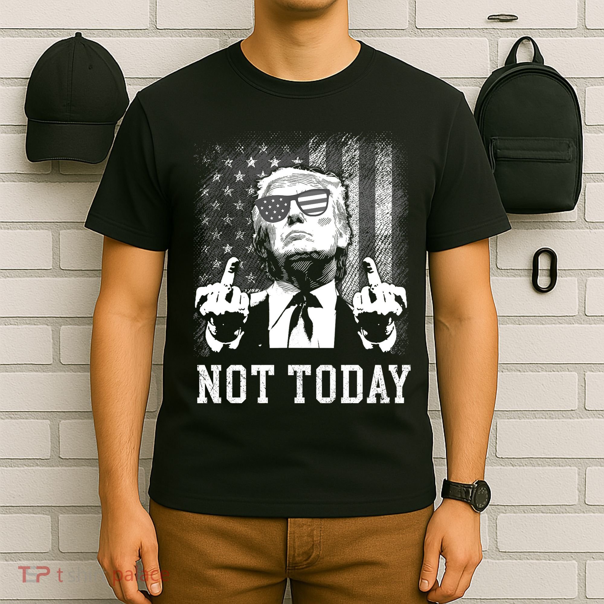 Trump Pennsylvania Rally Shooting Not Today T-Shirt