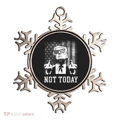 Trump Pennsylvania Rally Shooting Not Today Ornament