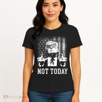 Trump Pennsylvania Rally Shooting Not Today Women's T-Shirt thumb 4