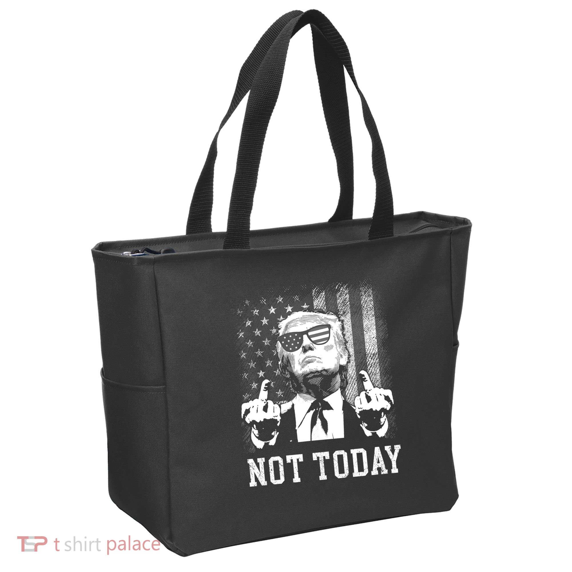 Trump Pennsylvania Rally Shooting Not Today Tote Bag