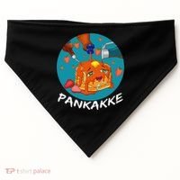 This Pancake REALLY Loves Syrup! Funny Anime Food Pun USA-Made Doggie Bandana thumb 0