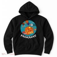 This Pancake REALLY Loves Syrup! Funny Anime Food Pun Hoodie thumb 0