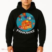 This Pancake REALLY Loves Syrup! Funny Anime Food Pun Hoodie thumb 2