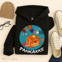 This Pancake REALLY Loves Syrup! Funny Anime Food Pun Hoodie thumb 4