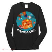 This Pancake REALLY Loves Syrup! Funny Anime Food Pun Long Sleeve Shirt thumb 0