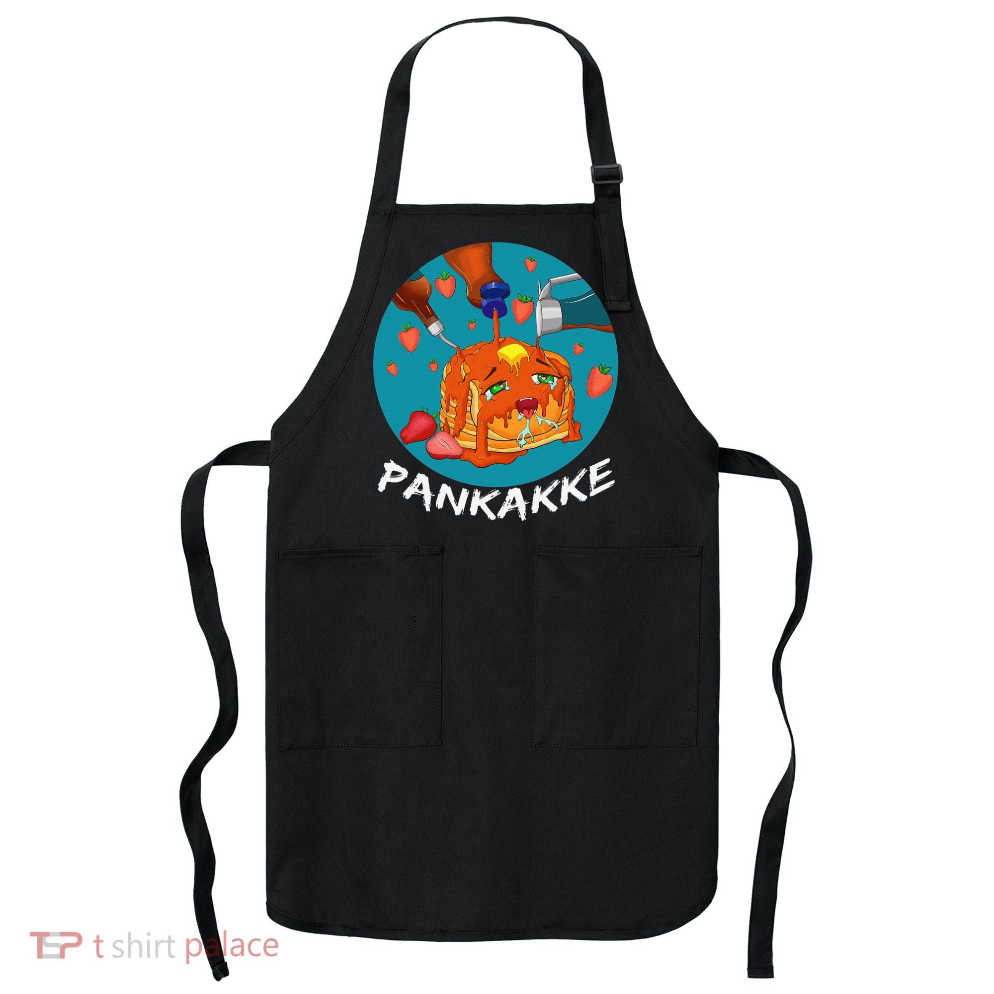 This Pancake REALLY Loves Syrup! Funny Anime Food Pun Apron