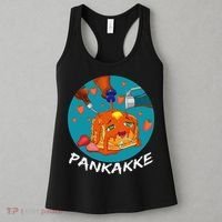This Pancake REALLY Loves Syrup! Funny Anime Food Pun Women's Tank Top thumb 3