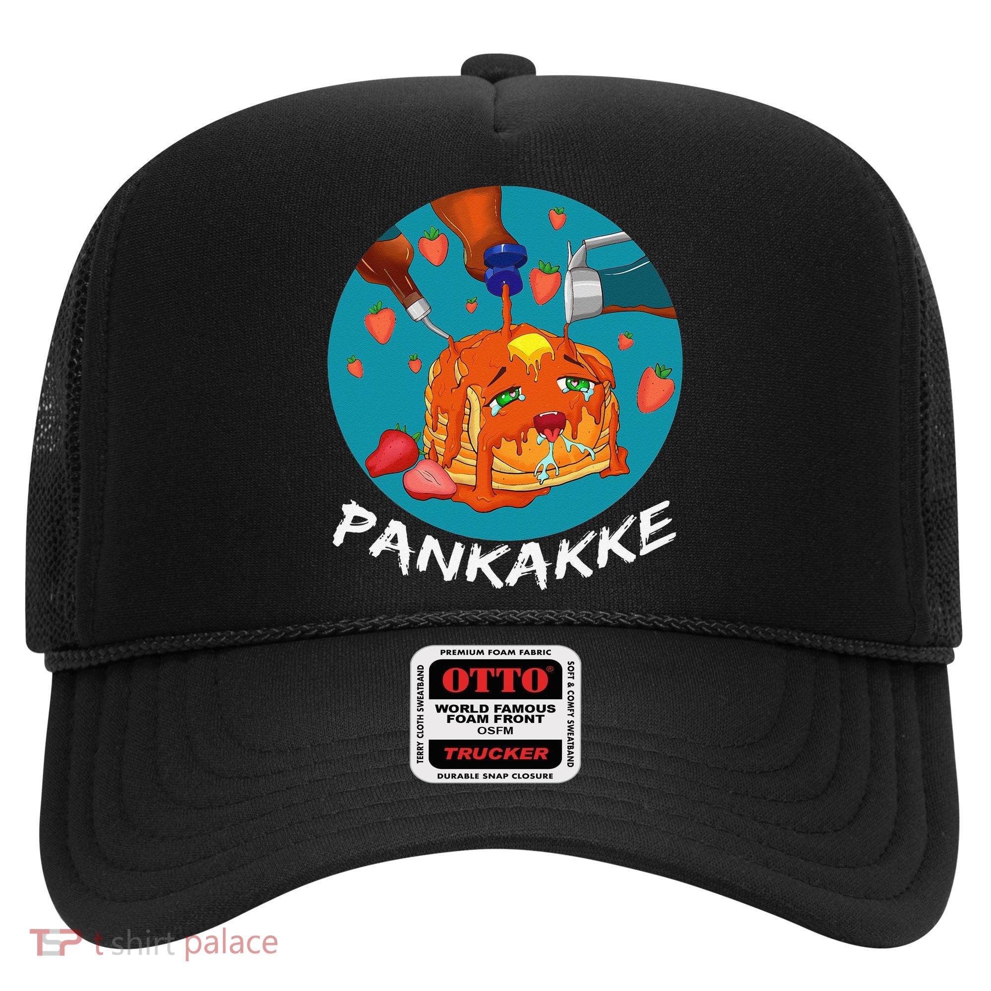 This Pancake REALLY Loves Syrup! Funny Anime Food Pun Hat