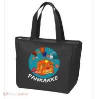 This Pancake REALLY Loves Syrup! Funny Anime Food Pun Tote Bag thumb 3