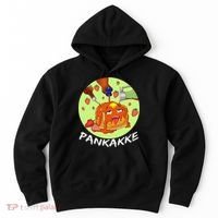 This pancake REALLY loves syrup! Funny anime food pun Hoodie thumb 0