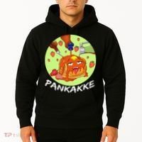 This pancake REALLY loves syrup! Funny anime food pun Hoodie thumb 2