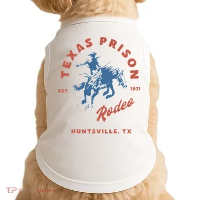 Texas Prison Rodeo Doggie Tank