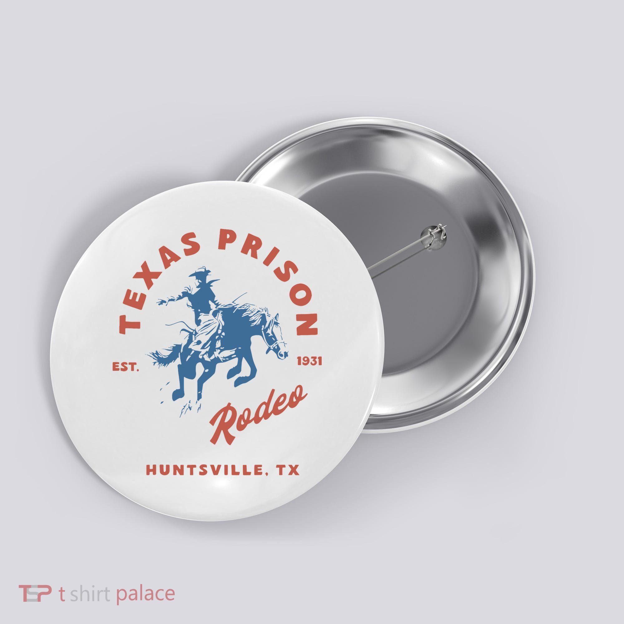Texas Prison Rodeo Button