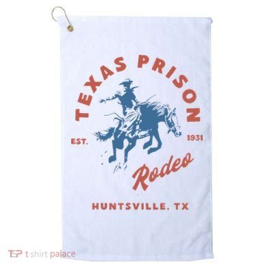 Texas Prison Rodeo Golf Towel
