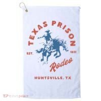 Texas Prison Rodeo Golf Towel thumb 0