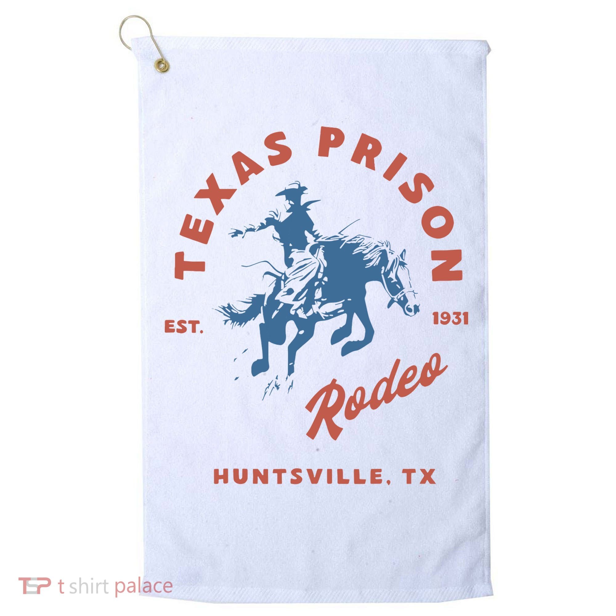 Texas Prison Rodeo Golf Towel