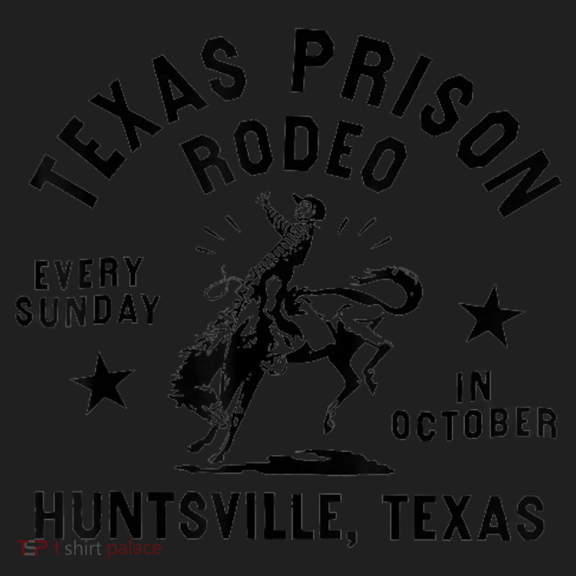 Texas Prison Rodeo Sunday In October Huntsville Texas Women's Sweatshirt