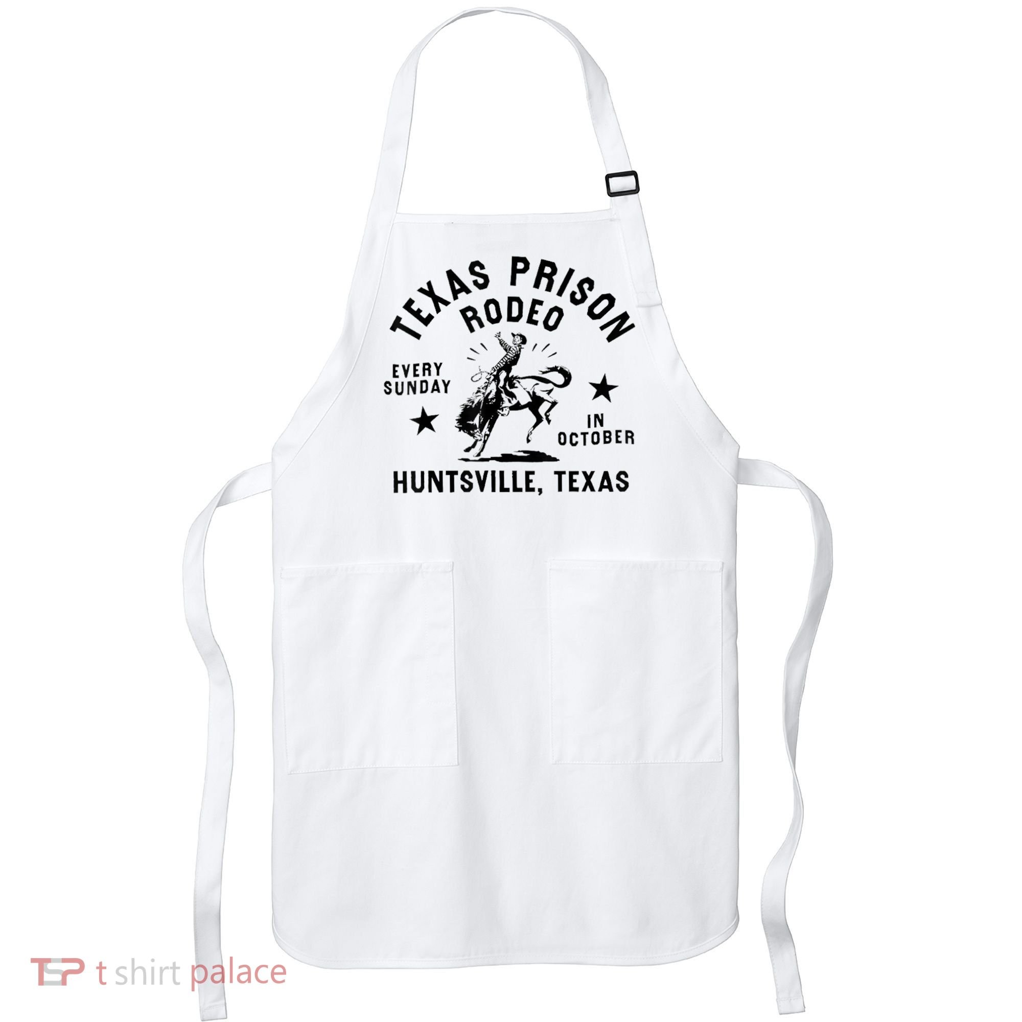 Texas Prison Rodeo Sunday In October Huntsville Texas Apron