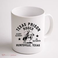 Texas Prison Rodeo Sunday In October Huntsville Texas Coffee Mug thumb 1