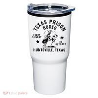 Texas Prison Rodeo Sunday In October Huntsville Texas Tumbler thumb 0