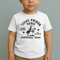 Texas Prison Rodeo Sunday In October Huntsville Texas Toddler T-Shirt thumb 2