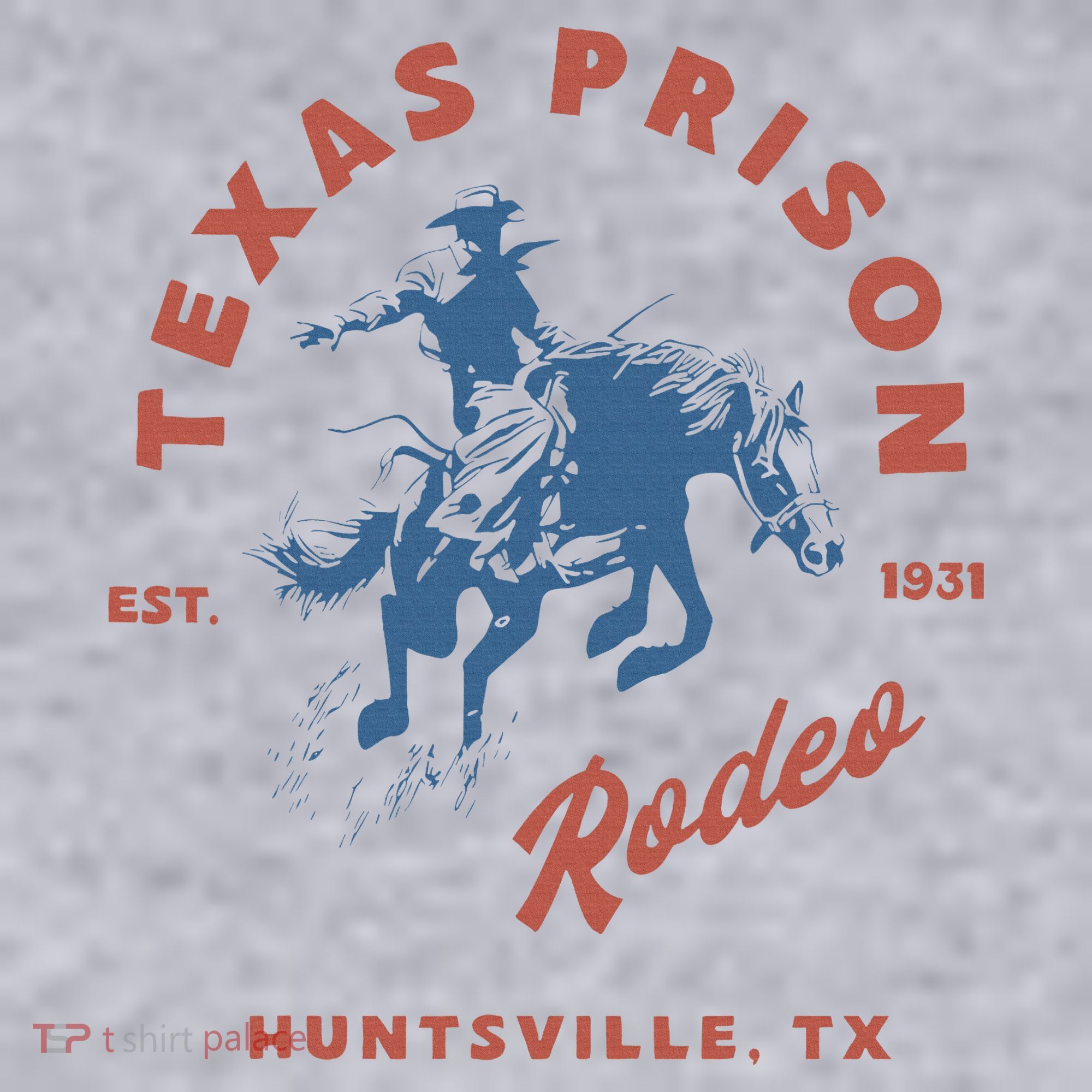 Texas Prison Rodeo Cowboy Western Women's Sweatshirt