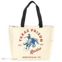 Texas Prison Rodeo Cowboy Western Tote Bag thumb 0